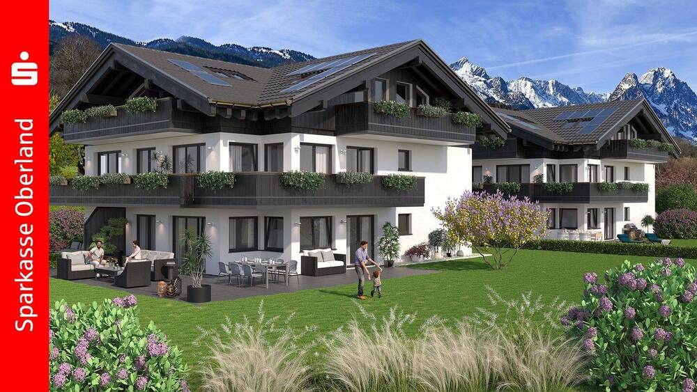 Etagenwohnung Garmisch-Partenkirchen Garmisch - 2 Zimmer, 77 m&sup2;, 1.060.000&euro; | Angebot:26388300