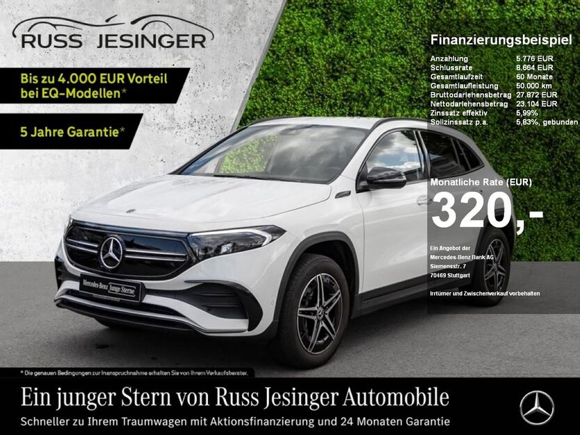 Mercedes-Benz EQA 42.500 km 28.880 € Esslingen 73730