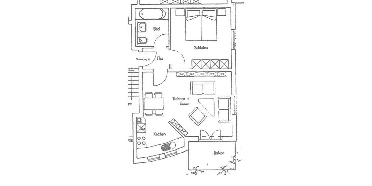 Etagenwohnung Lichtenau / Atteln Atteln - 2 Zimmer, 55 m&sup2;, 495&euro; | Angebot:26881753