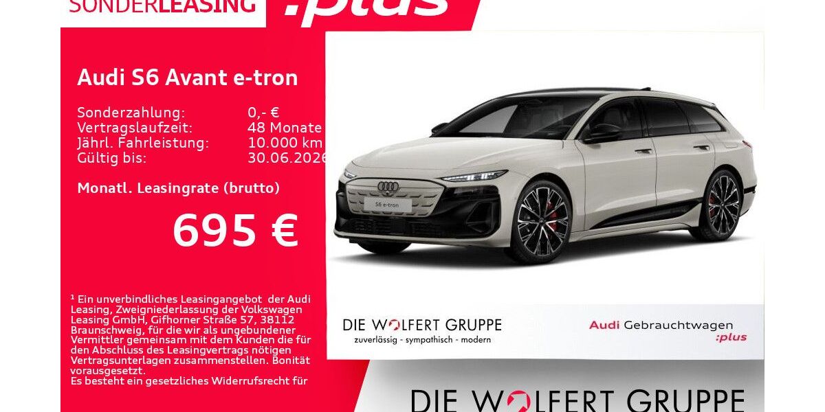Audi S6 e-tron 17.116 km 79.180 &euro; Großwallstadt 63868