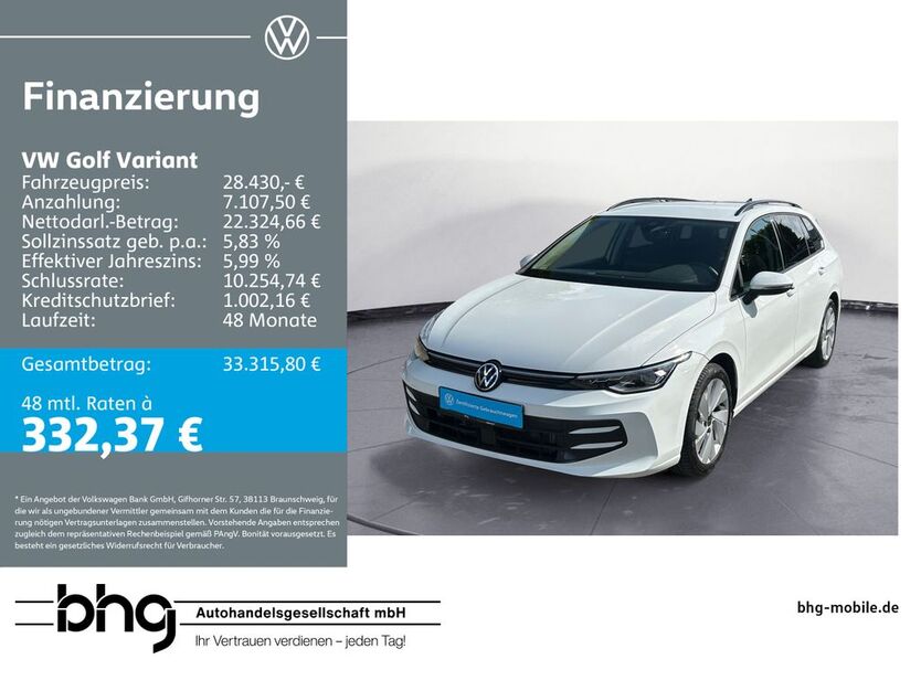 VW Golf 10.573 km 28.430 € Balingen 72336