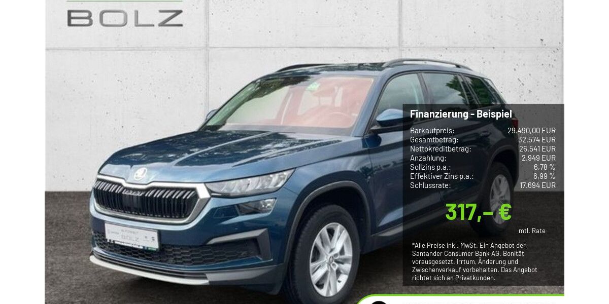 Skoda Kodiaq 62.222 km 28.990 &euro; Pulheim-Brauweiler 50259