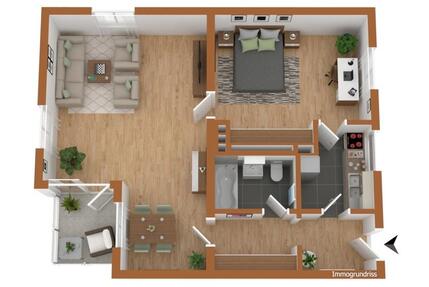 2-Zimmer-Wohnung mit Balkon in Neumünster