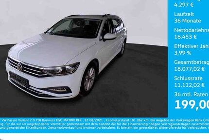VW Passat Variant 101.962 km 20.750 € Bernsdorf 09337