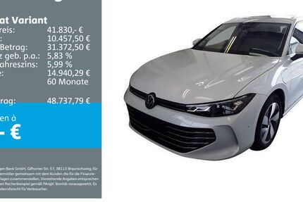 VW Passat Variant 4.136 km 41.830 &euro; Mössingen 72116