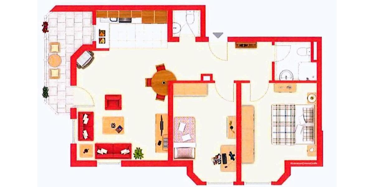 Etagenwohnung Winterberg - 3 Zimmer, 68 m&sup2;, 880&euro; | Angebot:26262995