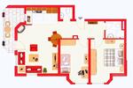 Etagenwohnung Winterberg - 3 Zimmer, 68 m&sup2;, 880&euro; | Angebot:26262995