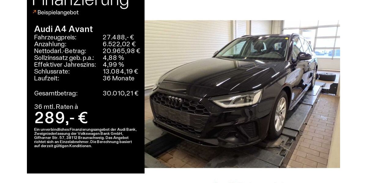 Audi A4 84.200 km 27.488 &euro; Mühlheim 63165
