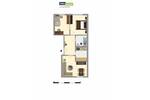 Etagenwohnung Dessau-Roßlau Süd - 3 Zimmer, 49 m&sup2;, 308&euro; | Angebot:26841875