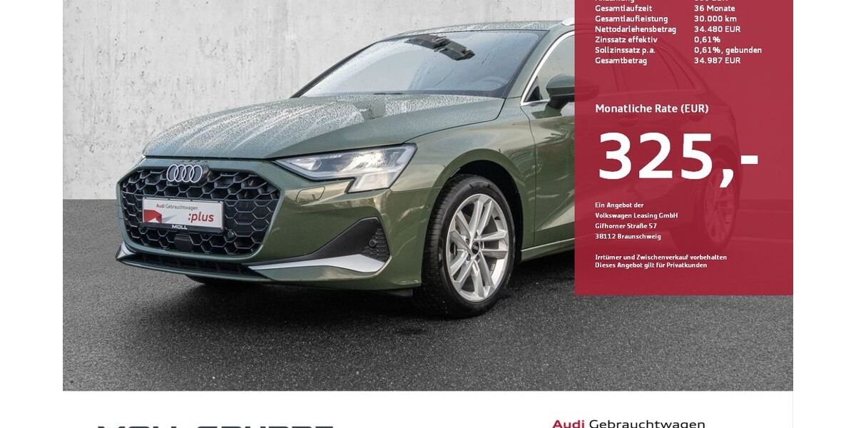 Audi A3 5.590 km 33.390 &euro; Düsseldorf 40549