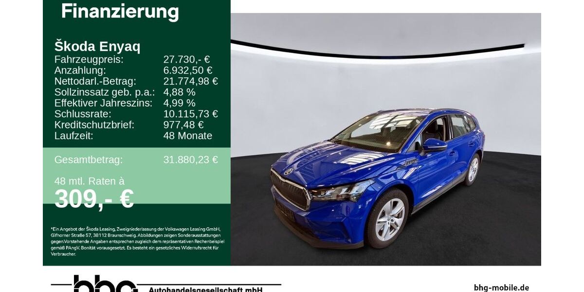 Skoda Enyaq 21.694 km 27.730 &euro; Ettlingen 76275