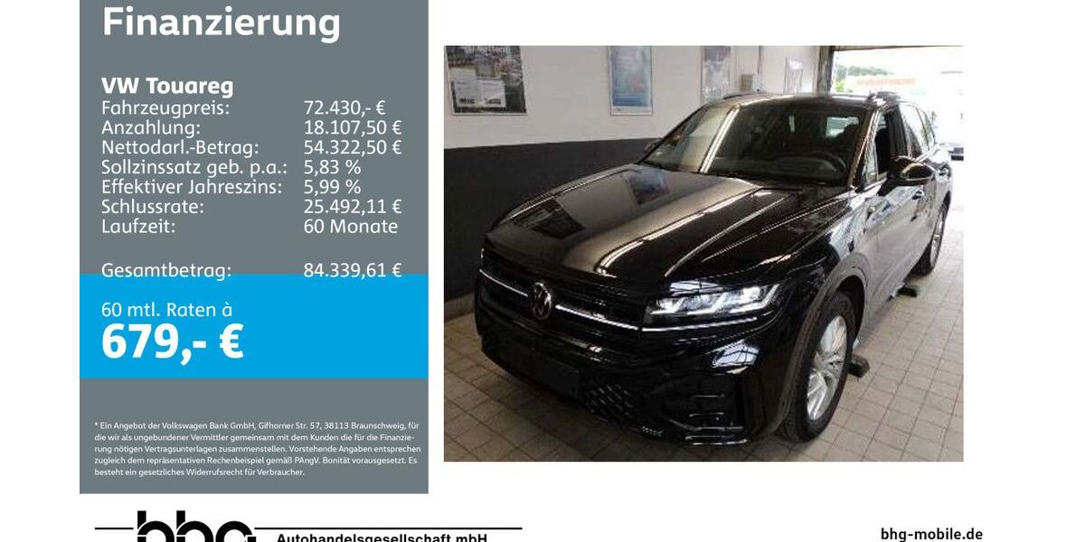 VW Touareg 20.093 km 72.430 &euro; Balingen 72336