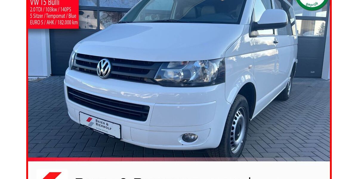 VW T5 Transporter 182.000 km 14.900 &euro; Coswig 01640