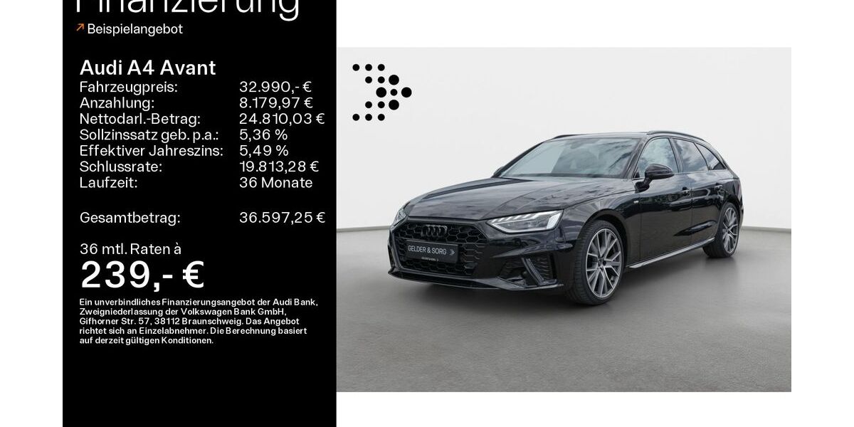 Audi A4 21.400 km 30.990 &euro; Sand am Main 97522
