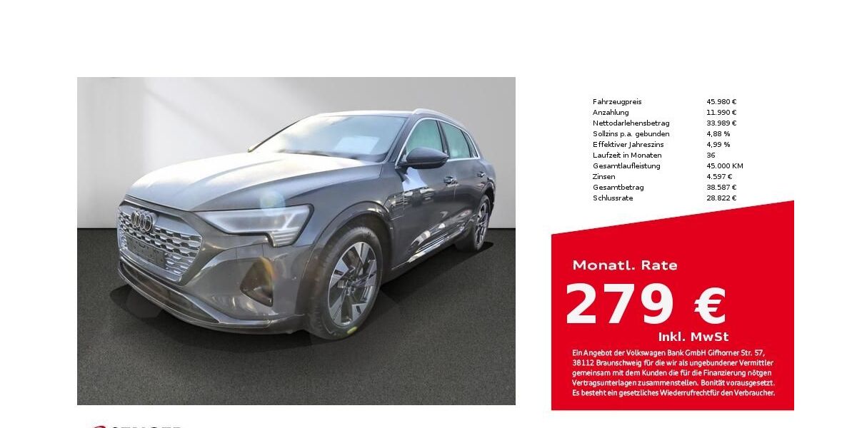 Audi Q8 e-tron 44.100 km 45.980 &euro; Lübeck 23556