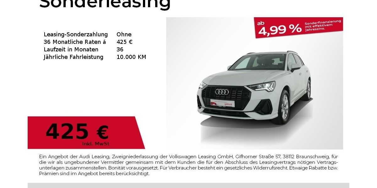 Audi Q3 11.539 km 31.880 &euro; Nürnberg 90441