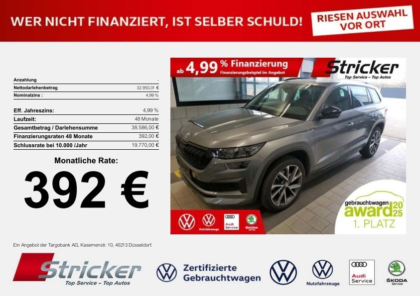 Skoda Kodiaq 47.957 km 32.889 &euro; Horn-Bad Meinberg 32805