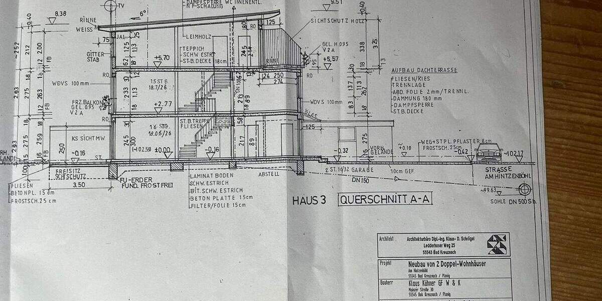 Reihenendhaus Bad Kreuznach Planig - 5 Zimmer, 150 m&sup2;, 398.000&euro; | Angebot:25683735