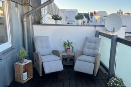 2ZKB Dachgeschoss, Innenstadt, 2 Balkone, Dachterasse
