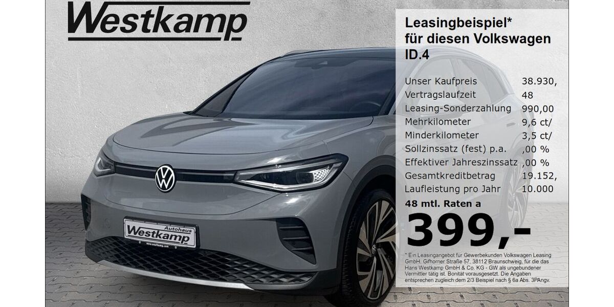 VW ID.4 17.850 km 38.930 &euro; Frechen 50226