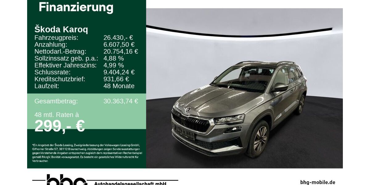 Skoda Karoq 79.744 km 26.430 &euro; Freudenstadt 72250