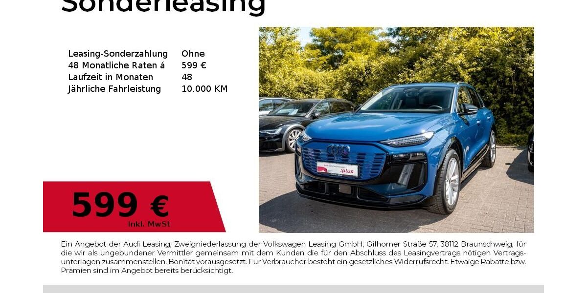 Audi Q6 e-tron 9.765 km 61.940 &euro; Magdeburg 39126