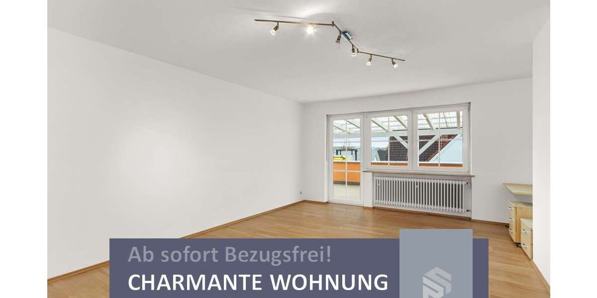 Gemütliche Wohnung mit XXL-Balkon für Paare und kleine Familien 3 zimmer