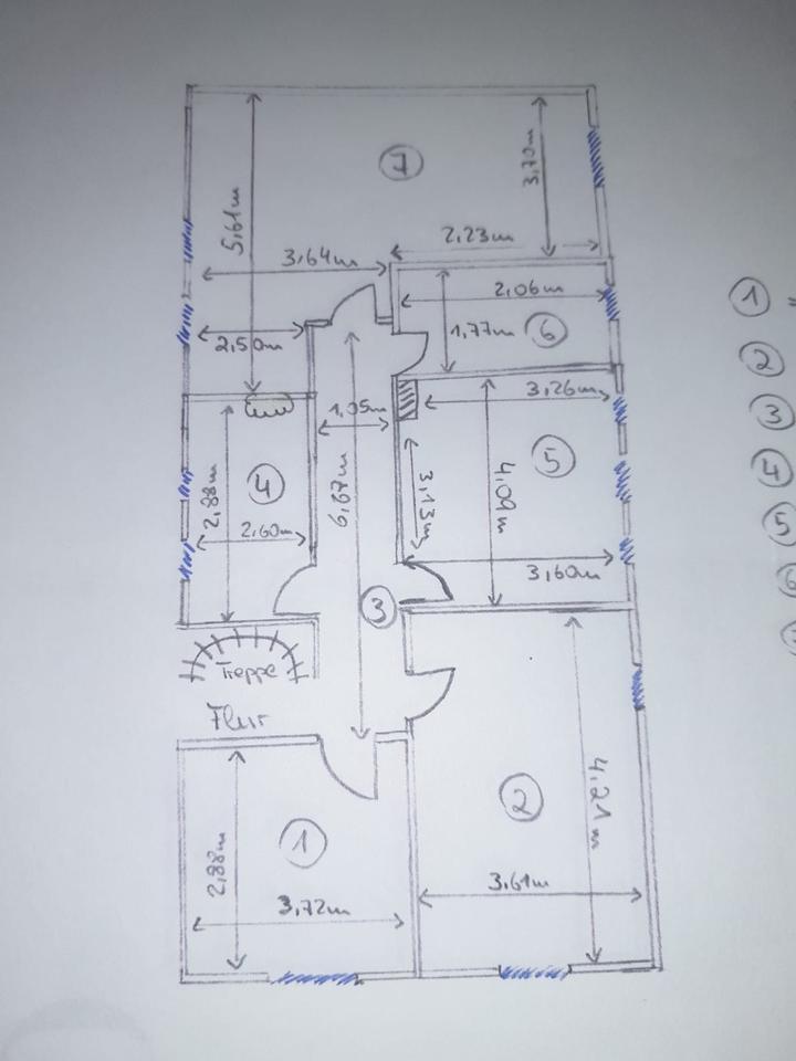 4 Zimmer- Wohnung 31275 Lehrte Ahlten zimmer
