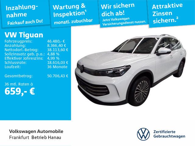 VW Tiguan 7.628 km 46.480 &euro; Hanau 63452
