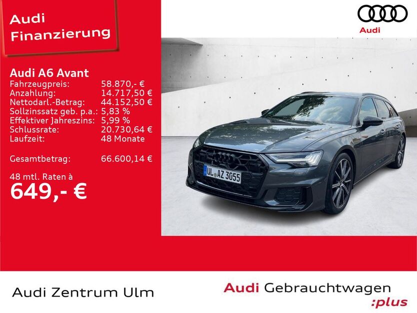 Audi A6 9.901 km 58.870 € Ulm 89073