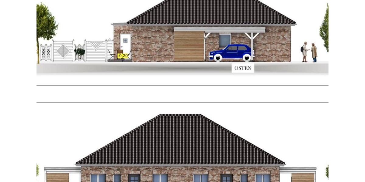 Bungalow Miete in Barßel DHH ab 032026 Erstbezug 990€kalt 3 zimmer