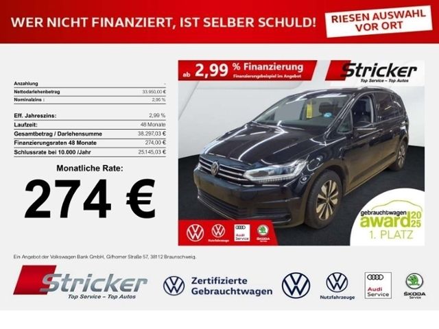 VW Touran 25.462 km 33.949 &euro; Horn-Bad Meinberg 32805