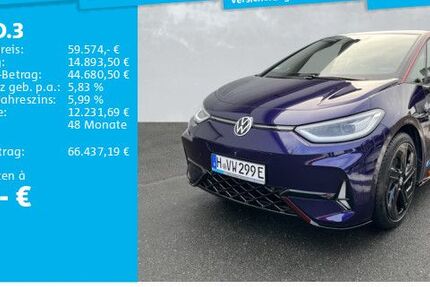 VW ID.3 4.850 km 59.574 &euro; Hannover 30655