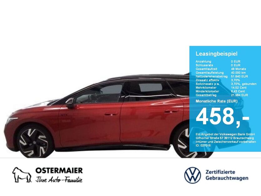 VW ID.7 11.420 km 51.850 € Vilsbiburg 84137
