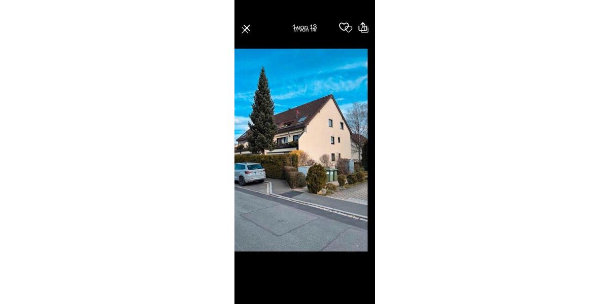 1 Zi Penthouse 91220 Schnaittach Reuthsr. 19 mit Kellerabteil 1 zimmer