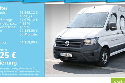 VW Crafter 56.900 km 36.899 € Mannheim 68309