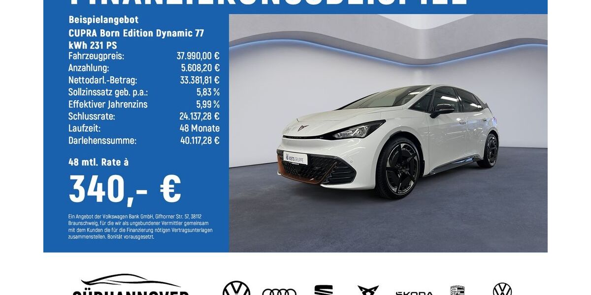 Cupra Born 2.400 km 37.990 &euro; Göttingen 37081
