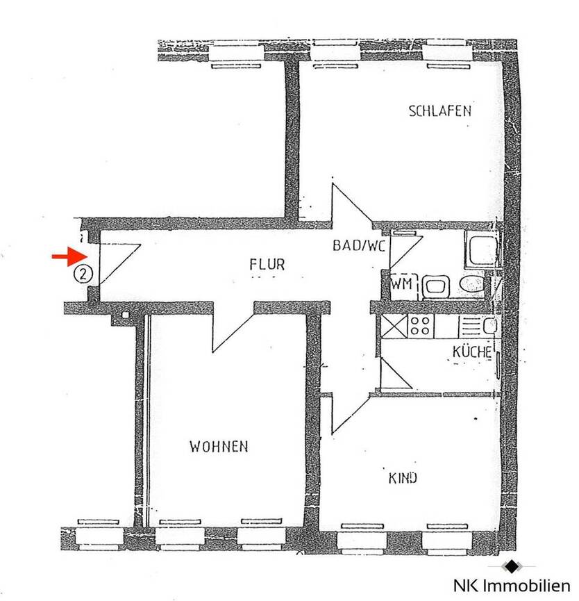 ++ wunderschöne 3-Raum Wohnung - mit Einbauküche, einziehen & wohlfühlen ++