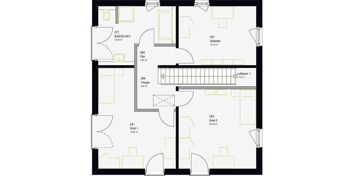 Einfamilienhaus Kreuztal Eichen - 4 Zimmer, 145 m&sup2;, 364.900&euro; | Angebot:25671071