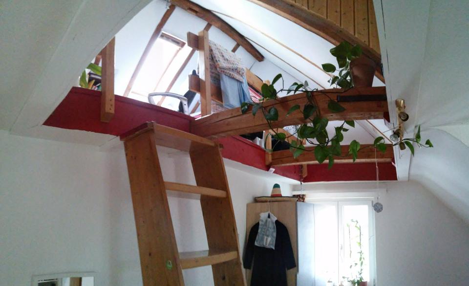 Dachgeschoßwohnung Esslingen am Neckar - 2.5 Zimmer, 55 m&sup2;, 780&euro; | Angebot:25537868