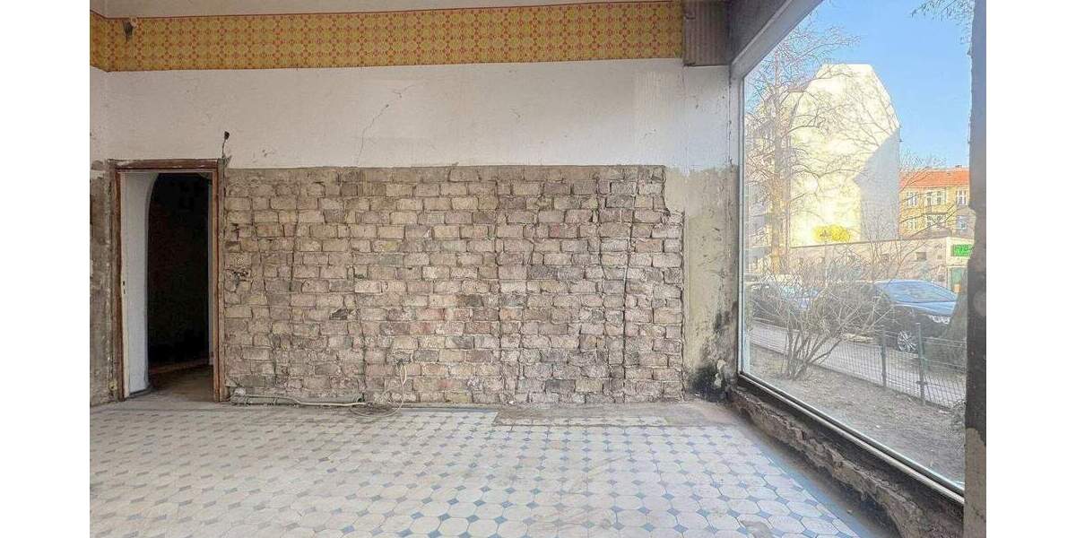 TOLLER, BARRIEREFREIER, GUT GESCHNITTENE SEHR HELLE EG GEWERBEEINHEITLADEN IN TOLLER RUHIGER KIEZLAGE 4 zimmer