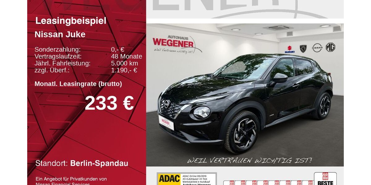 Nissan Juke 8.502 km 23.990 &euro; Berlin 13599