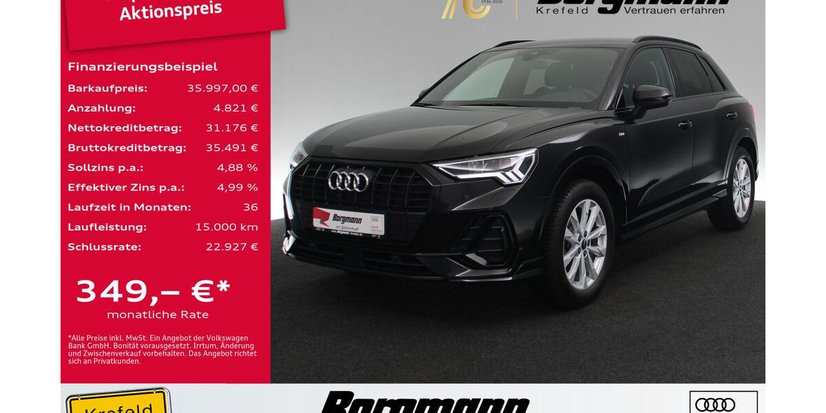 Audi Q3 10.679 km 34.997 &euro; Krefeld 47803