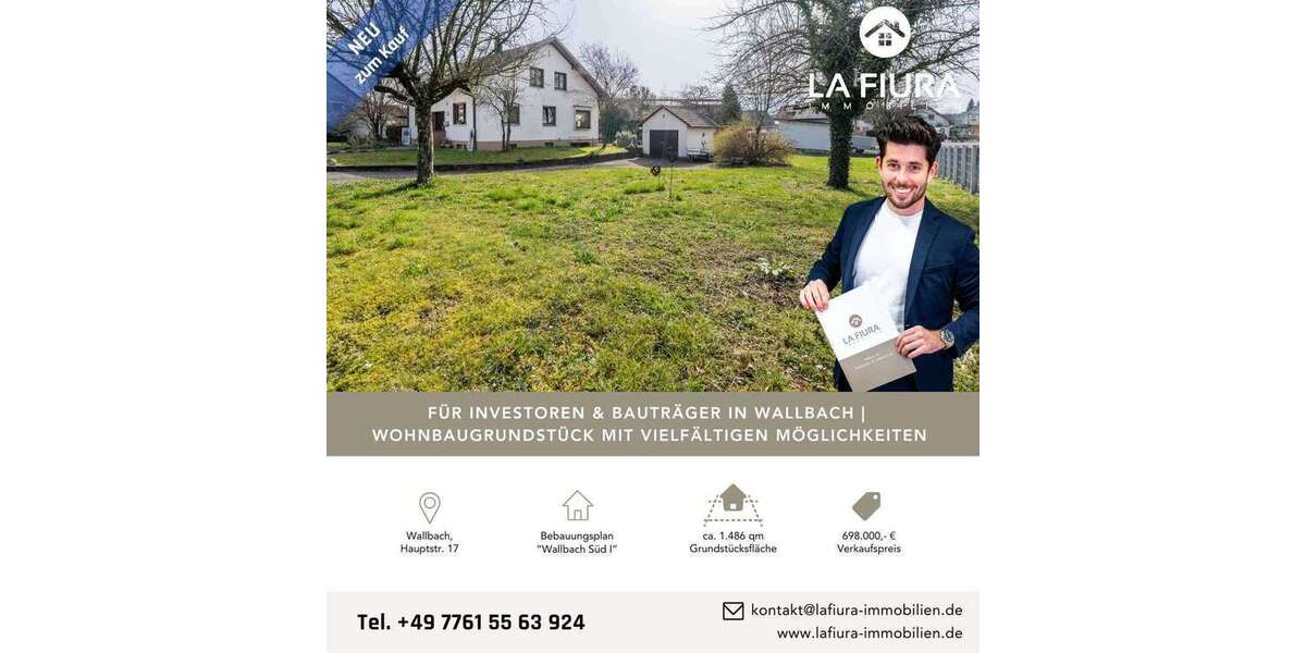 Grundstück Wallbach Wallbach (Baden) - 698.000&euro; | Angebot:25771844