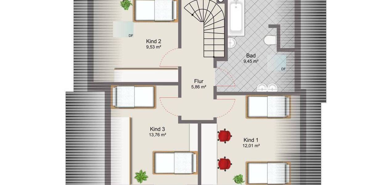 Doppelhaushälfte Wilhelmshaven Coldewei-Himmelreich - 5 Zimmer, 118 m&sup2;, 220.000&euro; | Angebot:26595310