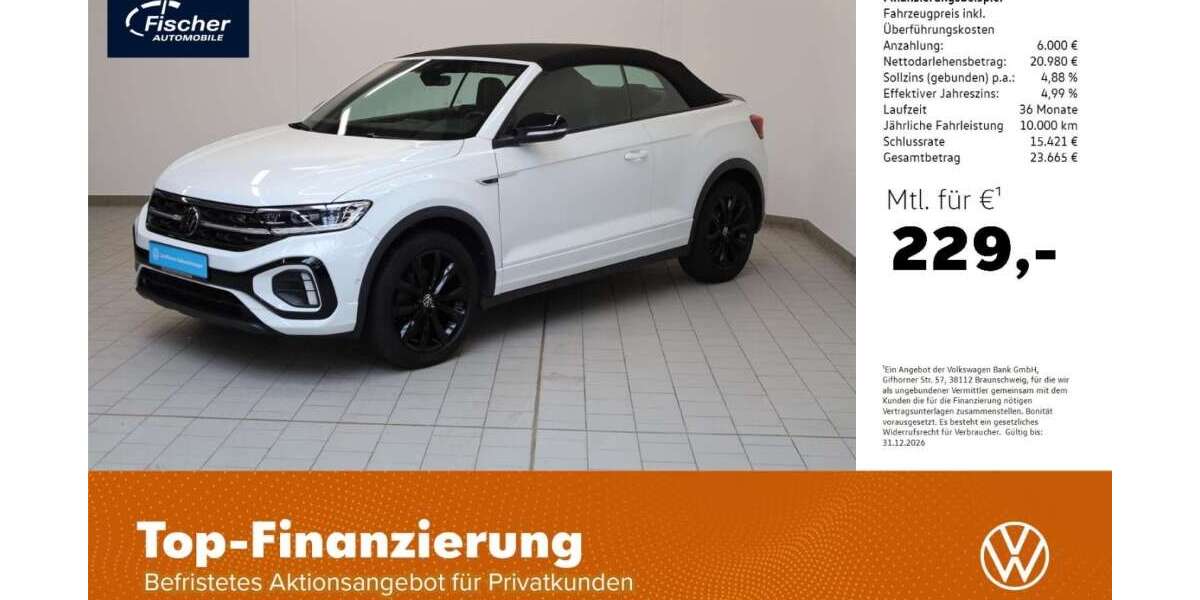 VW T-Roc 39.302 km 26.980 &euro; Amberg 92224