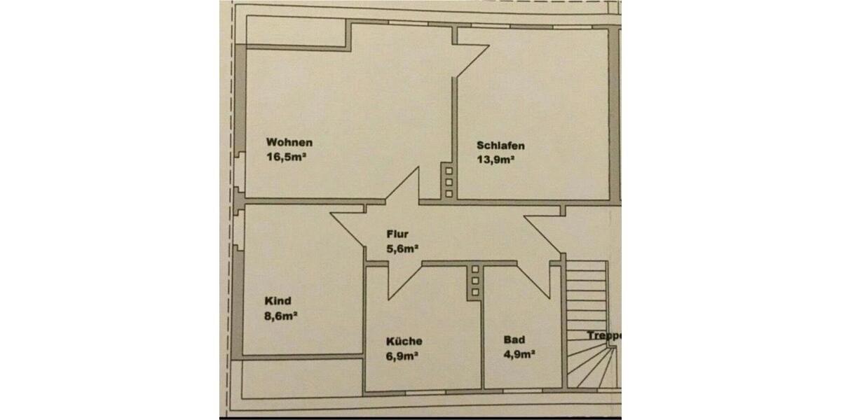 Dachgeschoßwohnung Uelzen - 3 Zimmer, 56 m&sup2;, 475&euro; | Angebot:26477615