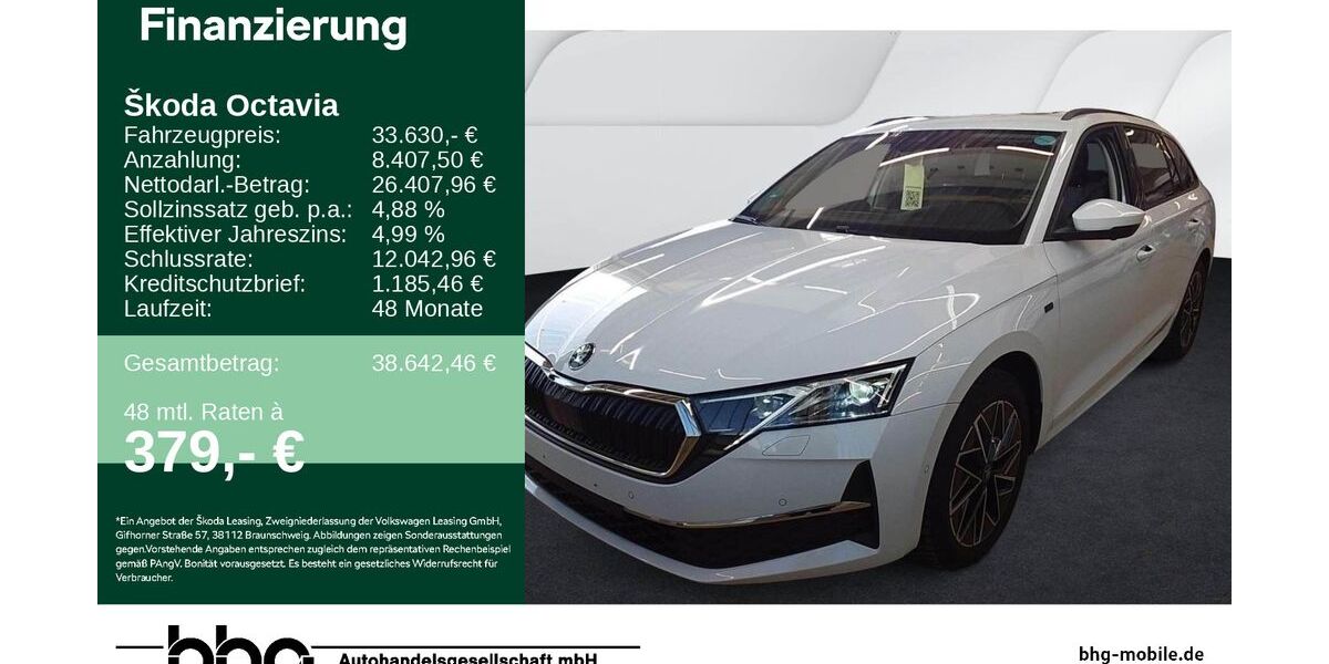 Skoda Octavia 14.768 km 33.630 &euro; Lörrach 79540
