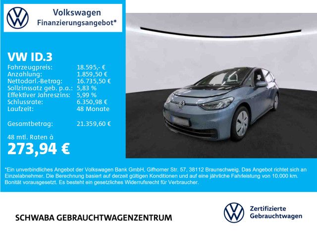 VW ID.3 19.800 km 18.595 € Gersthofen 86368