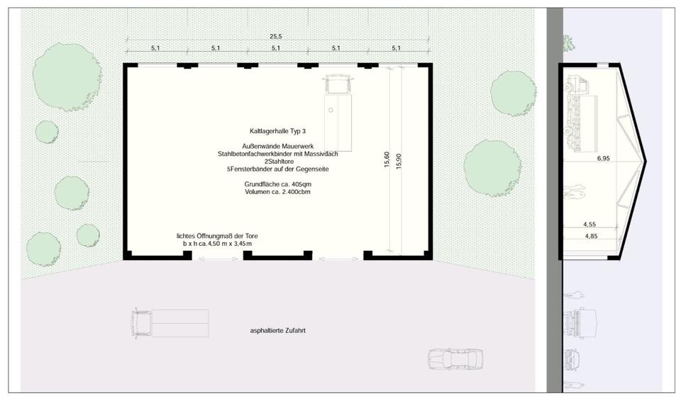 Gewerbeobjekt Löwenberger Land - 1.075&euro; | Angebot:26321013
